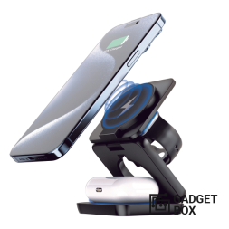 Ultra Compact Foldable 3-in-1 Wireless Charging Station